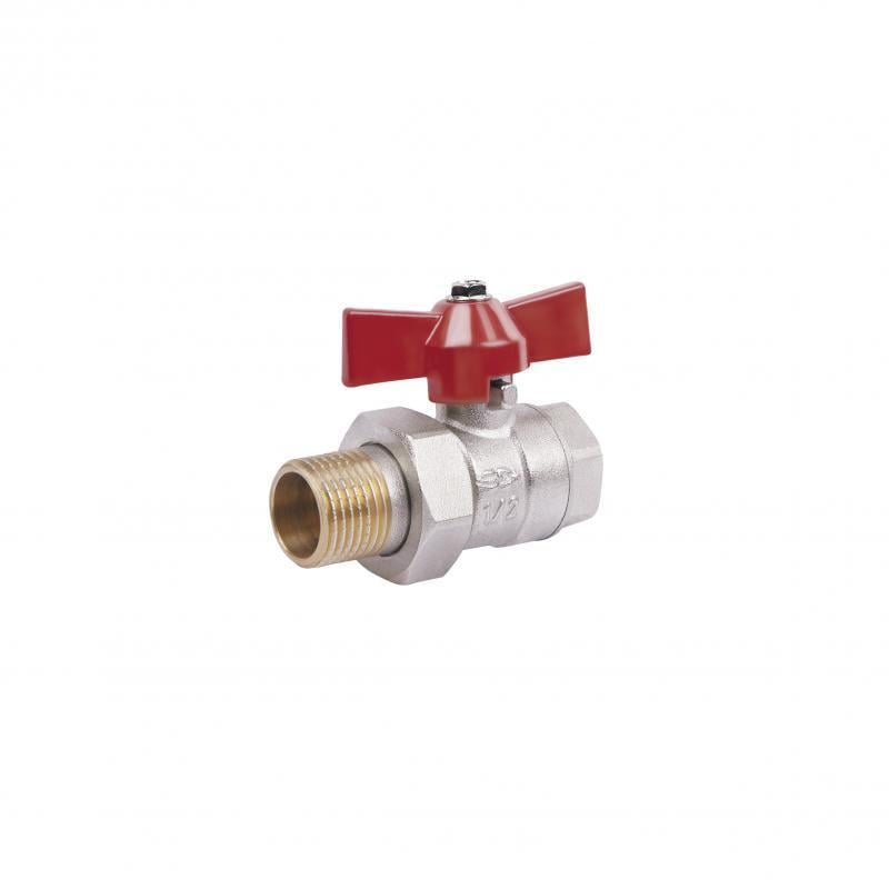 Кран-американка шаровый SD Plus прямой ВЗ 1/2" (SD221W15)