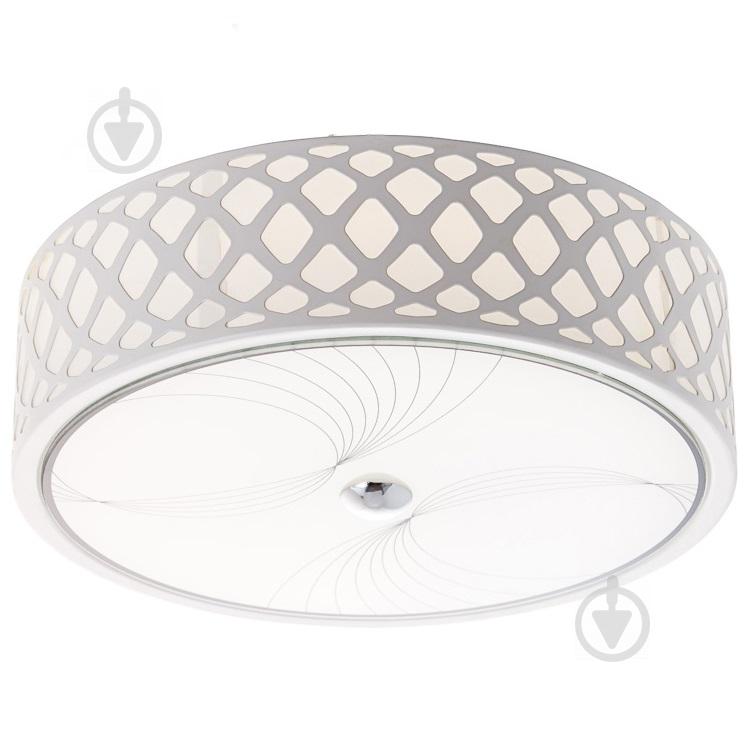 Люстра припотолочная круглая с декором (ZZB002-40W)