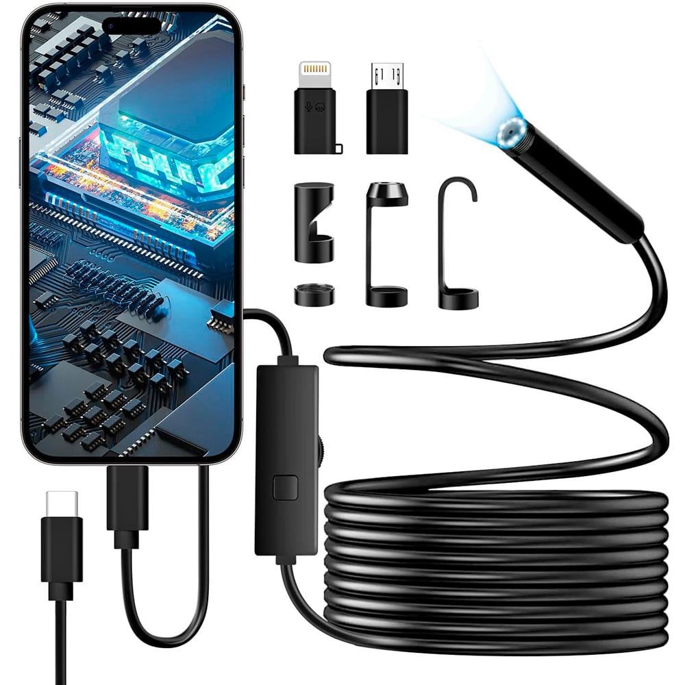 Эндоскоп для телефона LOSSO W400-D 5 м (528601859)