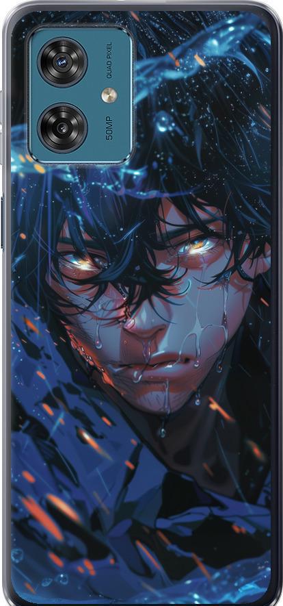 Чехол на Motorola Moto G54 Satoru Gojou (6128u-3339-42517) Чехол на Motorola Moto G54 Satoru Gojou (6128u-3339-42517)