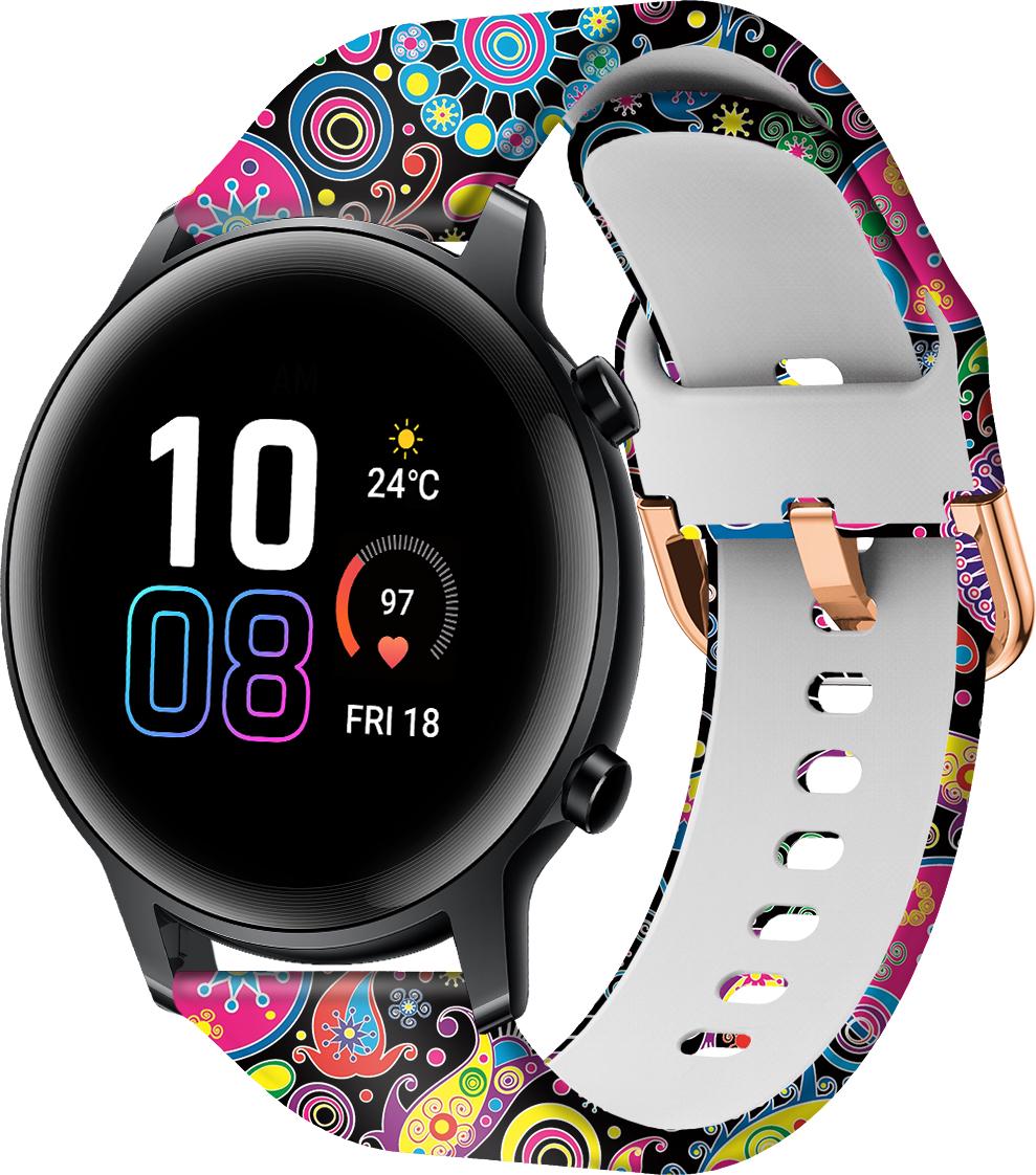 Ремешок Colorful для Honor Magic Watch 2 Fireworks 42 мм (28599)