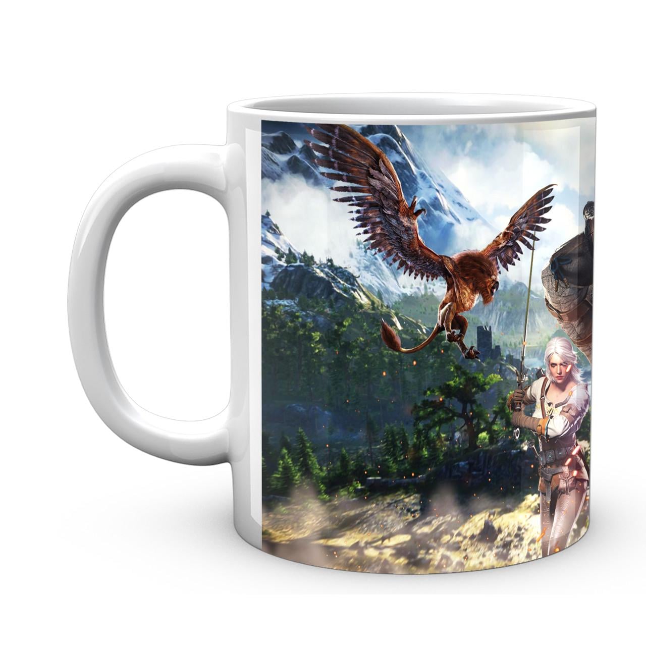 Чашка Geekland The Witcher Геральт Цири Еннифер 330 мл (TW 002.033)