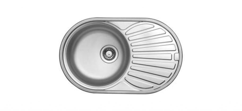 Мойка кухонная Ukinox FAL 770.480 GT 6K декор