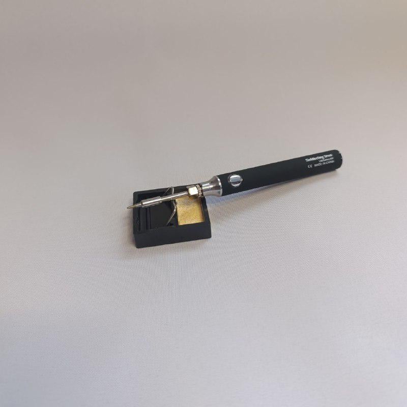 Паяльникаккумуляторный Treedix USB с железным наконечником от 200 градусов Черный