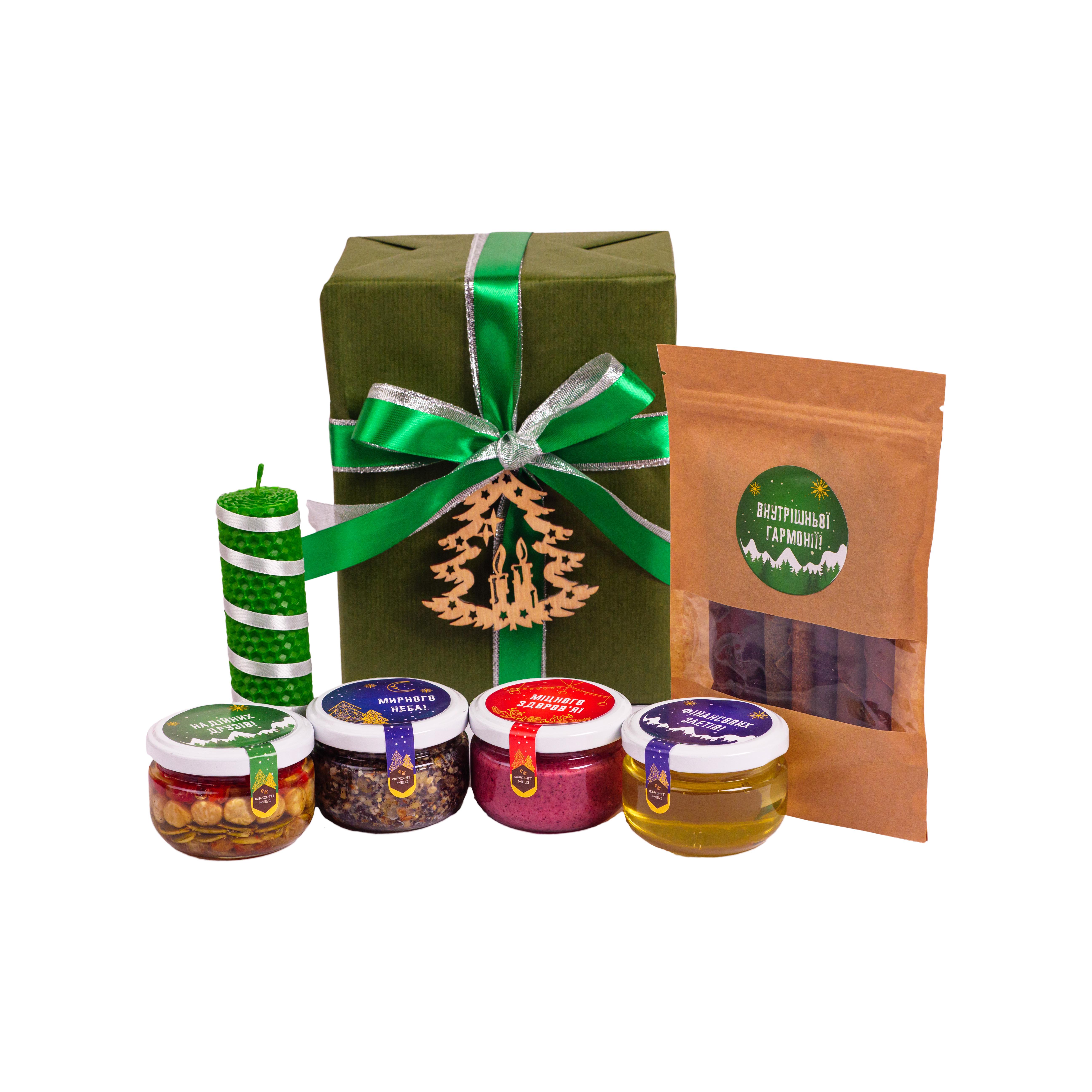 Новогодний подарок Магия Праздника Макси Зеленый (361) - фото 1 Новогодний подарок Магия Праздника Макси Зеленый (361) - фото 1