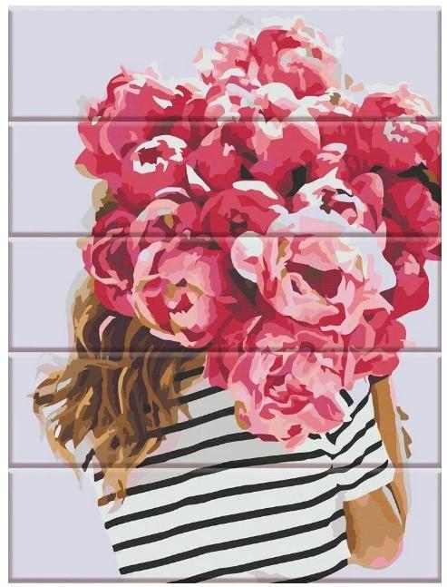 Картина по номерам ArtStory Букет от любимого 30x40 см (ASW113)