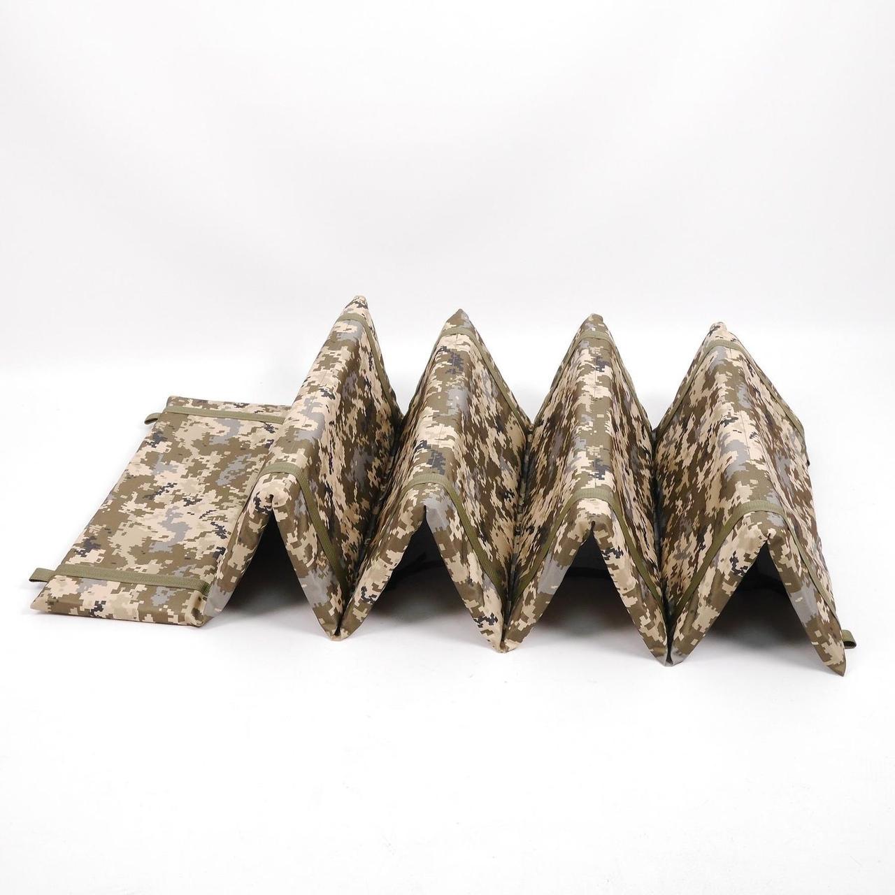 Каремат раскладной усиленный стропа 20 мм Пиксель (1960968194) - фото 2 Каремат раскладной усиленный стропа 20 мм Пиксель (1960968194) - фото 2