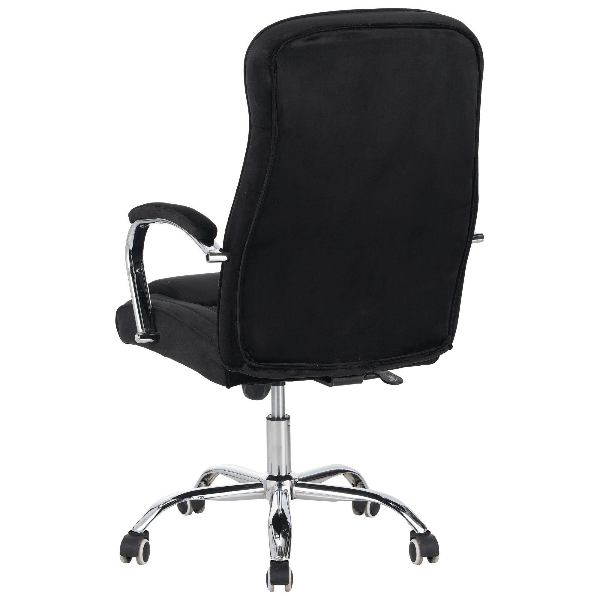 Офісне крісло керівника AMF Oliver Tilt велюр Чорний (555382) - фото 3 Офісне крісло керівника AMF Oliver Tilt велюр Чорний (555382) - фото 3