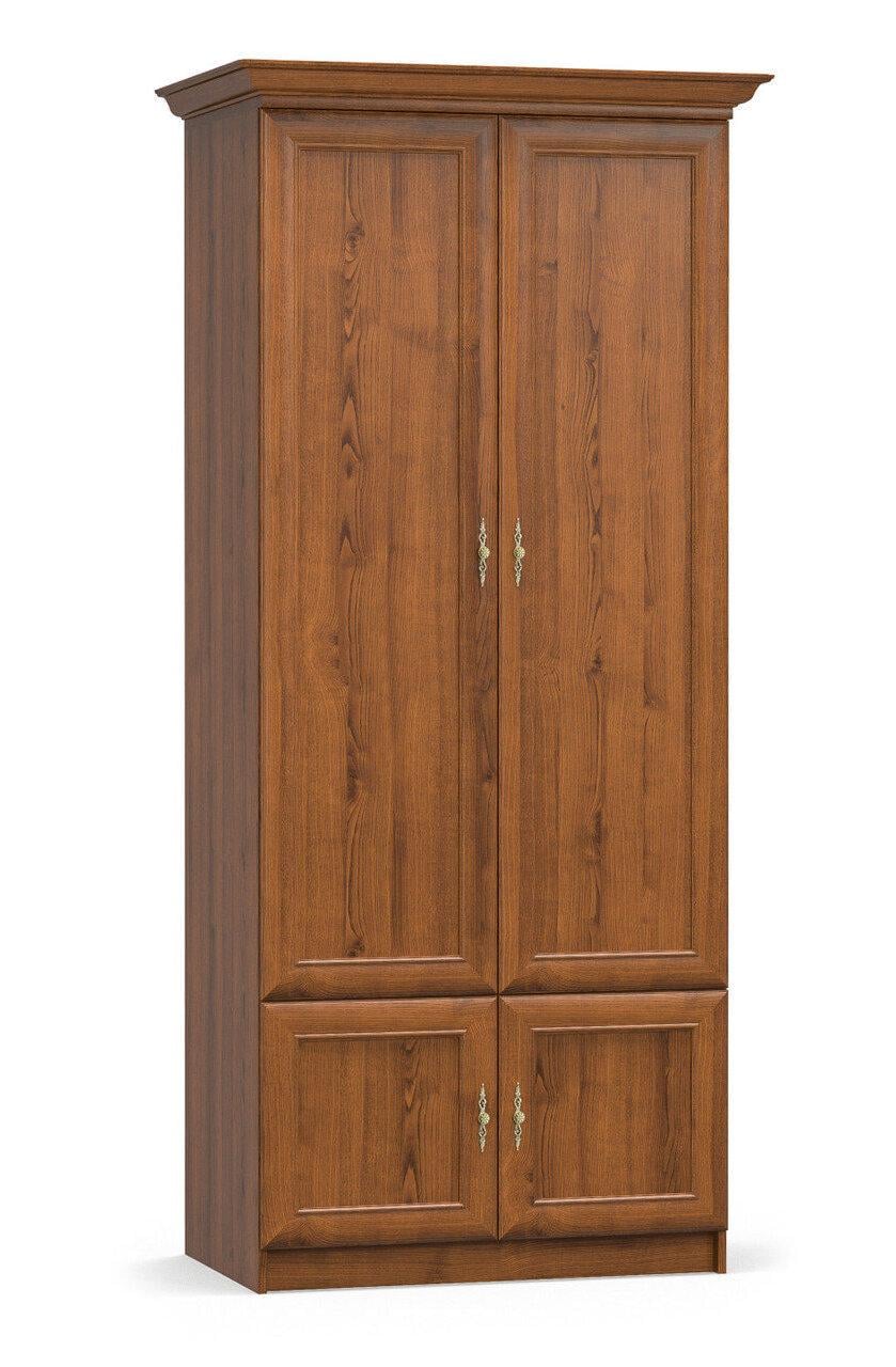 Шкаф распашной для дома Mebel Service Даллас 2Д 900х580х2160 мм Вишня портофино (10196)