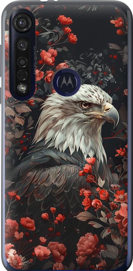 Чехол на Motorola G8 Plus Цветочный страж (6102u-1837-42517)