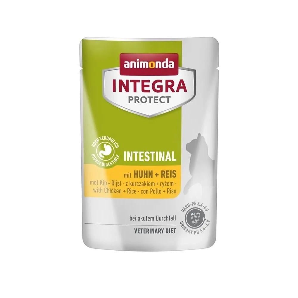 Корм ветеринарный влажный Integra Protect Intestinal with Chicken + Rice для кошек при заболевании желудочно-кишечного тракта 85 г (34806767) Корм ветеринарный влажный Integra Protect Intestinal with Chicken + Rice для кошек при заболевании желудочно-кишечного тракта 85 г (34806767)