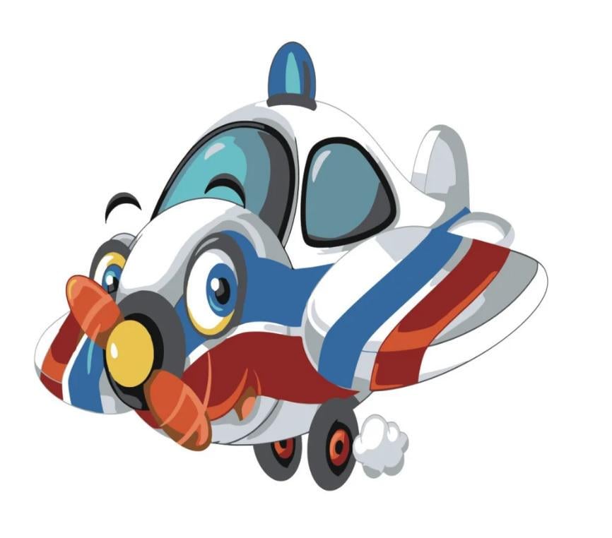 Картина за номерами Стратег Поліцейський літак es096 30x30 см (MTT-167728) Картина за номерами Стратег Поліцейський літак es096 30x30 см (MTT-167728)