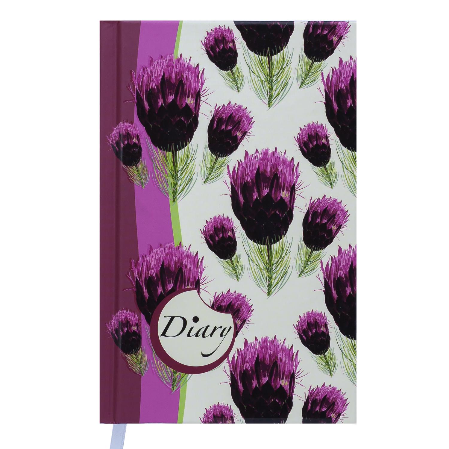 Ежедневник недатированный Buromax CELINE A6 288 страниц Вишневый (BM.2602-44)