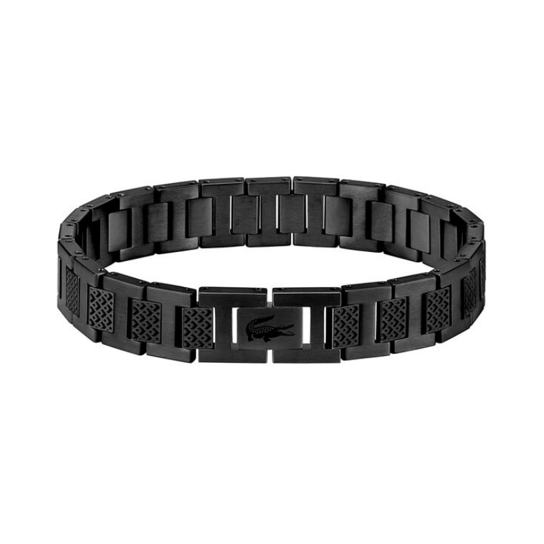 Браслет Lacoste Унисекс с гравировкой Stainless Steel Черный (sx2-1ag-kb0) Браслет Lacoste Унисекс с гравировкой Stainless Steel Черный (sx2-1ag-kb0)