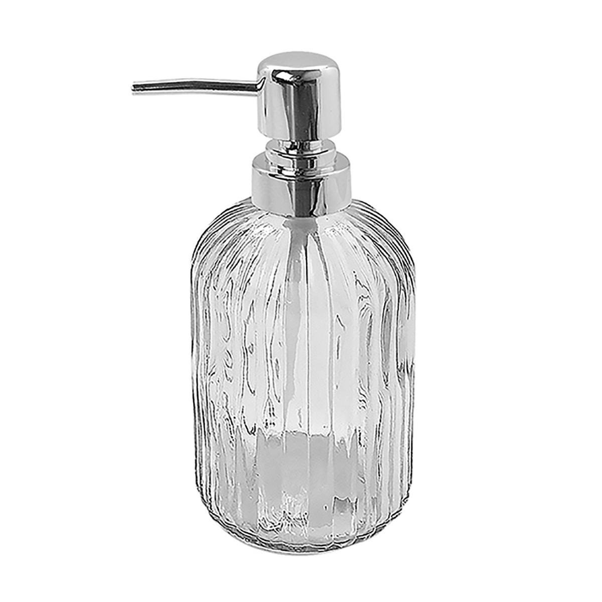 Дозатор для жидкого мыла Stenson стеклянный 450 мл (R29798)