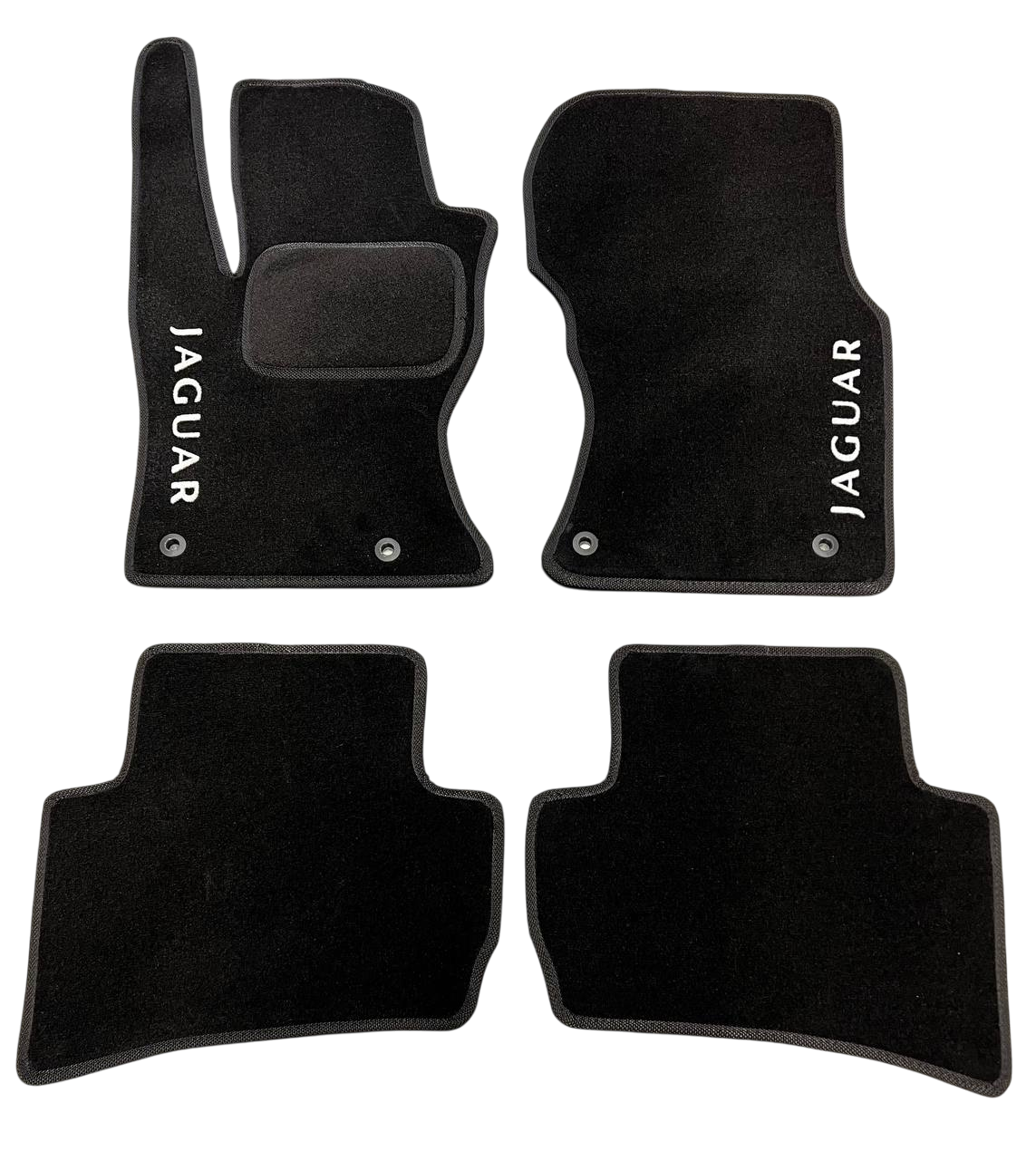 Килимки в салон ворсові для Jaguar F-Pace 2016- 5 шт. Чорний (27326621)