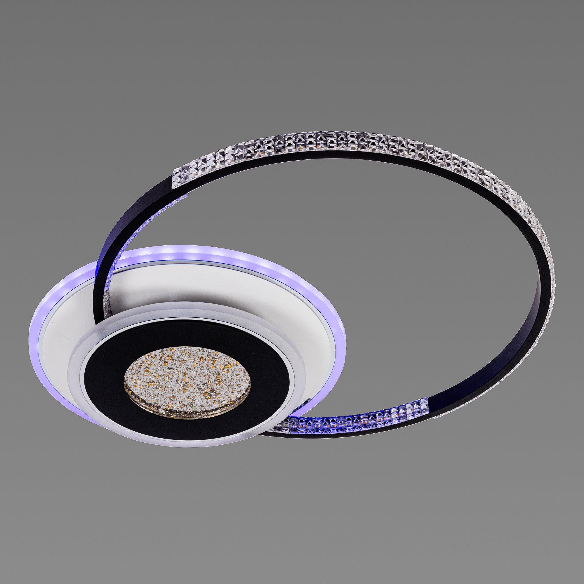 Люстра світлодіодна акрилова Sirius C7067/500 WH+BK RGB 80W/8W - фото 4 Люстра світлодіодна акрилова Sirius C7067/500 WH+BK RGB 80W/8W - фото 4