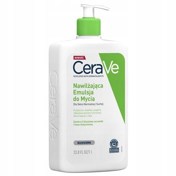 Емульсія очищувальна CeraVe Hydrating Cleanser зволожувальна 1 л (3337875598767)