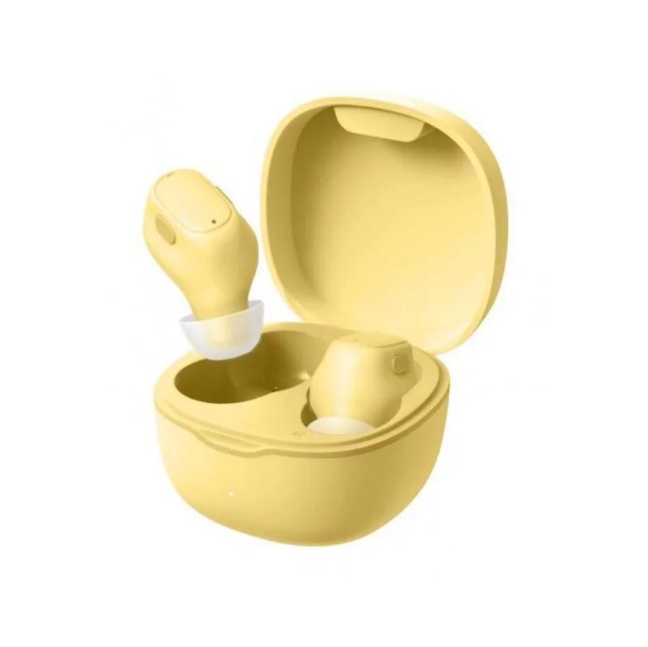 Навушники Baseus бездротові TWS Yellow (WM01)