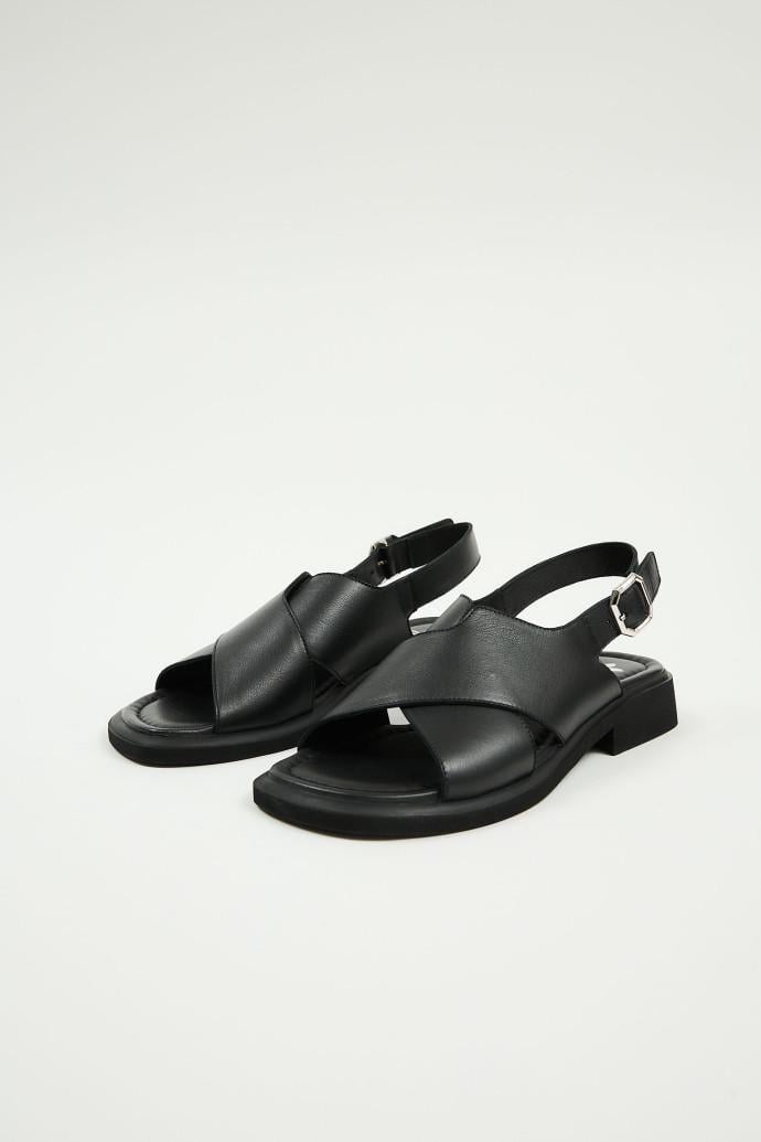 Босоножки женские LONZA кожаные р. 36 Черный (197612) - фото 2 Босоножки женские LONZA кожаные р. 36 Черный (197612) - фото 2