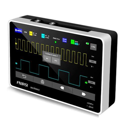 Двухканальный осциллограф FNIRSI-1013D 7 ЖК 6000 мАч 100 МГц 1ГС/с (7372bce5) Двухканальный осциллограф FNIRSI-1013D 7 ЖК 6000 мАч 100 МГц 1ГС/с (7372bce5)