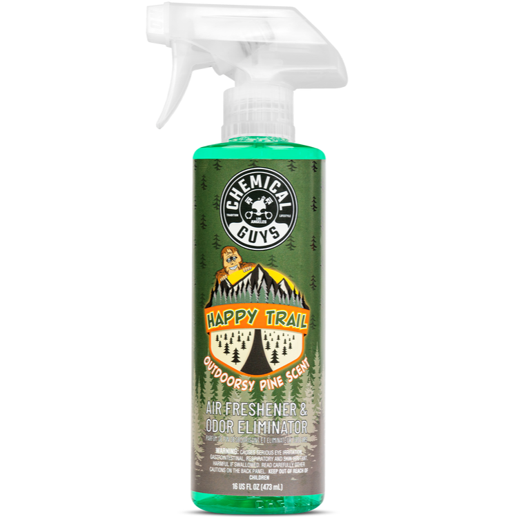 Ароматизатор Chemical Guys Air Freshener Happy Trail Outdoorsy Pine Scent нейтрализатор запахов 473 мл