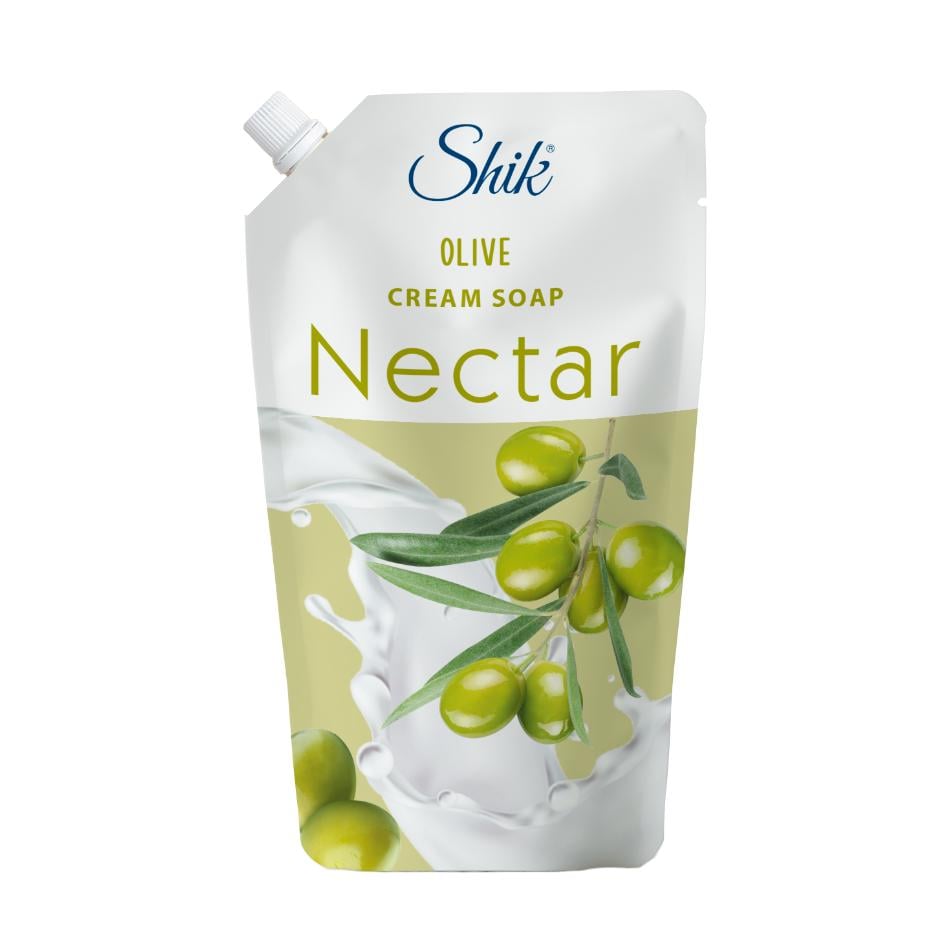 Крем-мило рідке Shik Nectar оливкове дойпак 460 мл