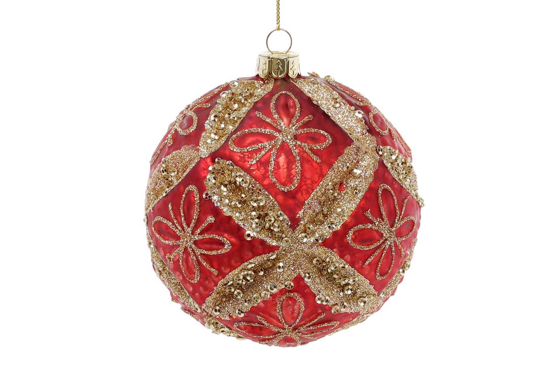 Елочный шар BonaDi 10 см (118-592)