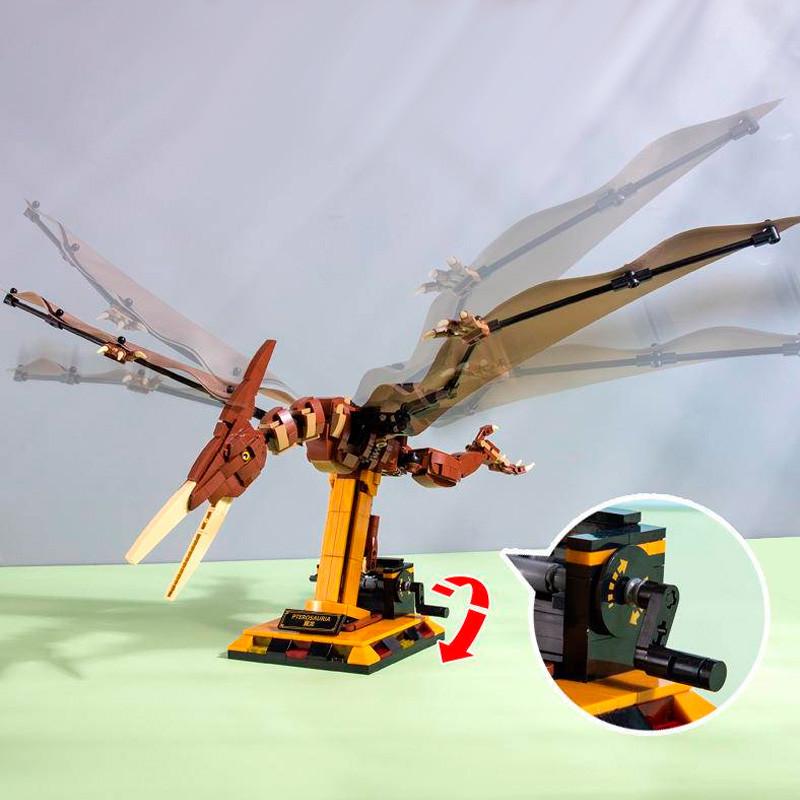 Конструктор дитячий MJI Птеродактиль механічний 769 дет. (22792500) - фото 4 Конструктор дитячий MJI Птеродактиль механічний 769 дет. (22792500) - фото 4