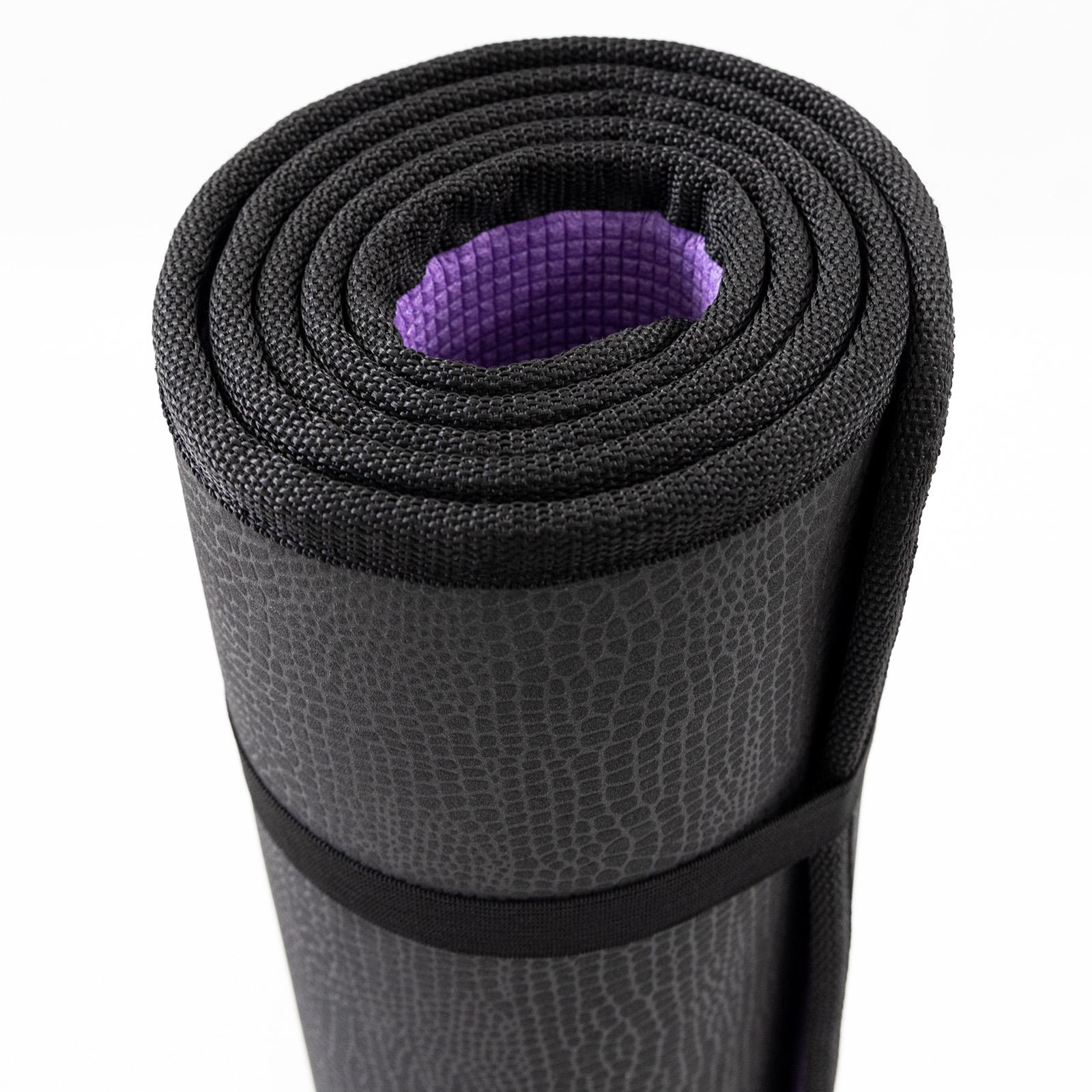 Коврик для йоги и фитнеса EVA Osport Yoga Pro/8 мм Черно-фиолетовый (OF-0275) - фото 10 Коврик для йоги и фитнеса EVA Osport Yoga Pro/8 мм Черно-фиолетовый (OF-0275) - фото 10