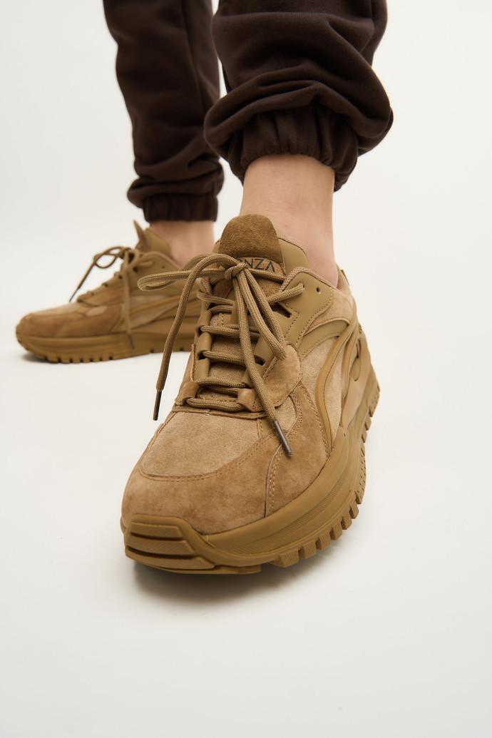 Кроссовки женские LONZA р. 36 Бежевый (181045) - фото 4 Кроссовки женские LONZA р. 36 Бежевый (181045) - фото 4