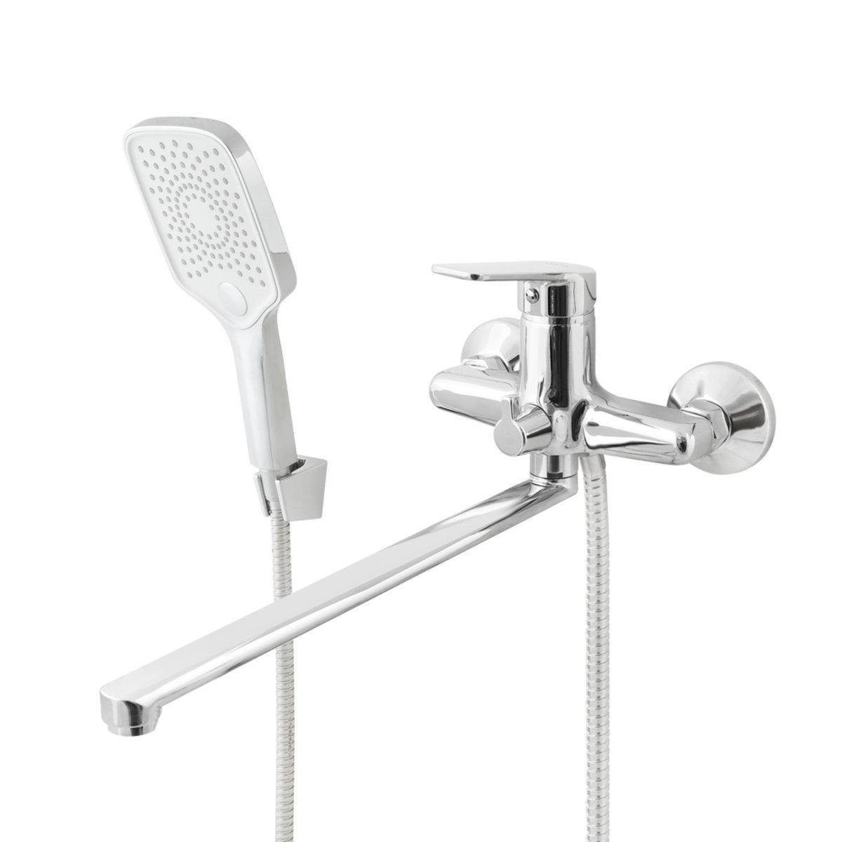 Змішувач для ванни VENTA VF356DC з ручною лійкою Хром (SW-95883)