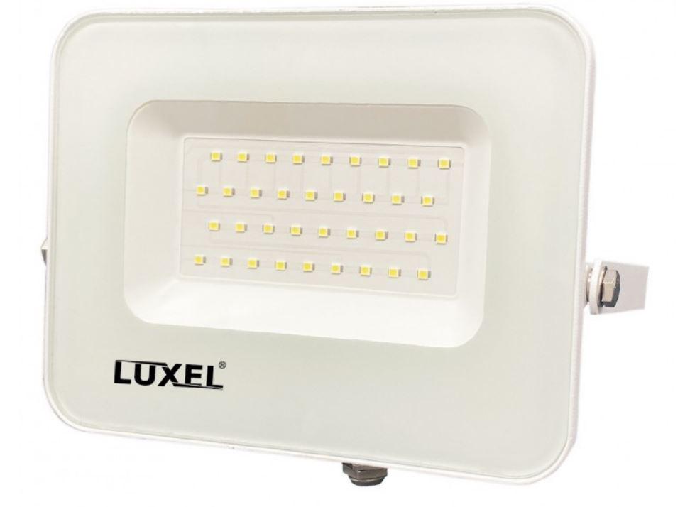 Прожектор світлодіодний Luxel IP65 200х180х28 мм 175-260 V 30 W Білий (LED-LPEW-30С) - фото 1