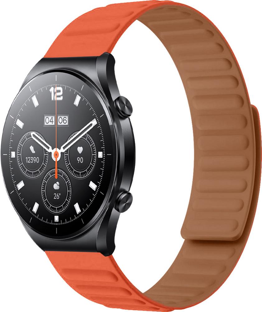 Ремешок Magneter для Xiaomi Watch S1 Acttive Orange (29000-2C)