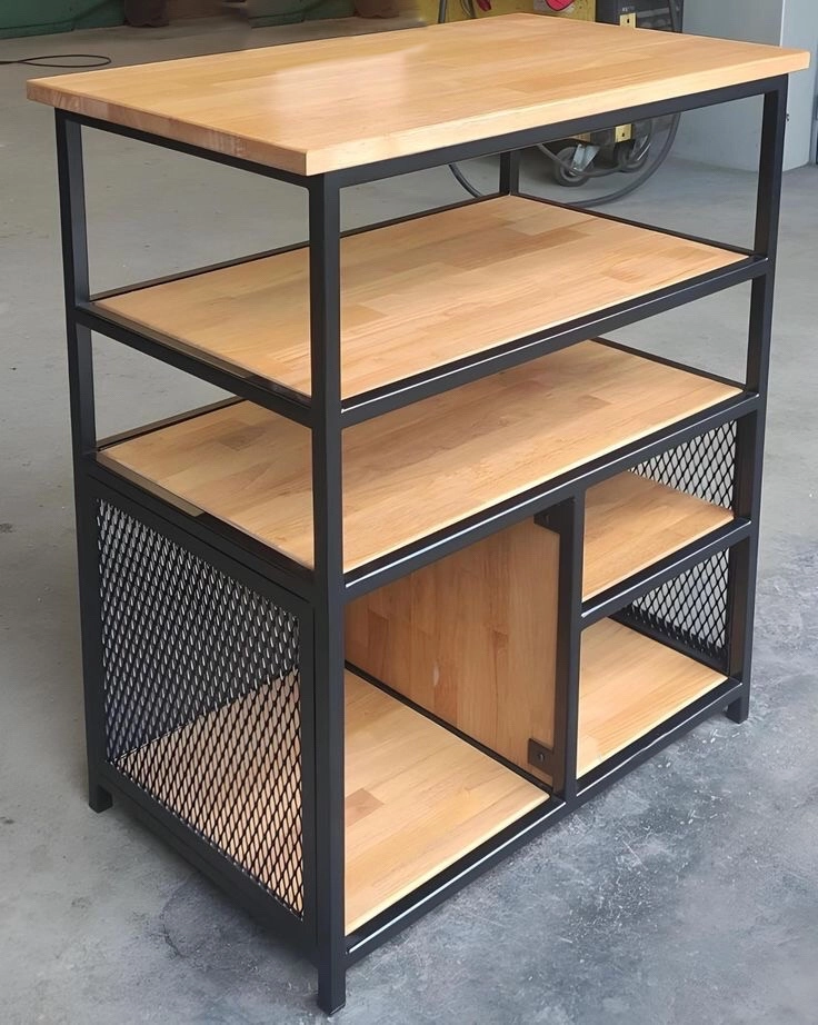 Столик консольний EcoLoft IN-2272 в стилі лофт (24643833)