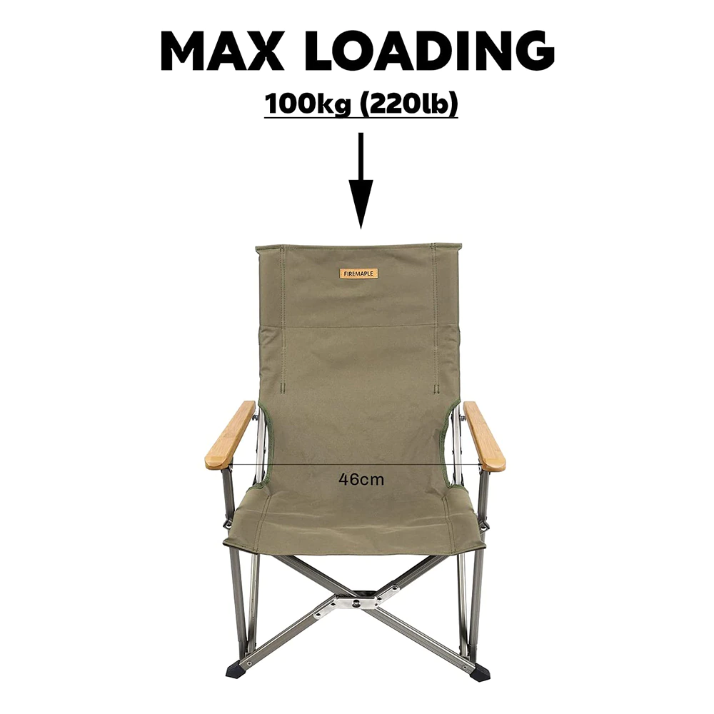 Стул раскладной Fire-Maple Dian Camping Chair - фото 5