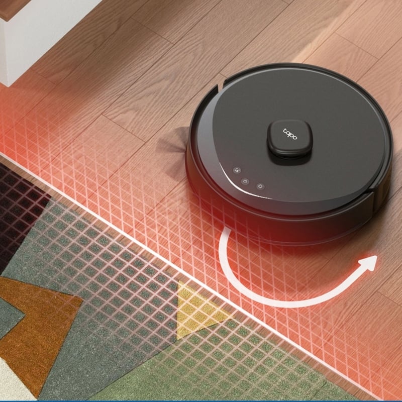 Робот-пилосос TP-Link Tapo RV30 Max Plus 2600 мАг Black (tf1053) - фото 7 Робот-пилосос TP-Link Tapo RV30 Max Plus 2600 мАг Black (tf1053) - фото 7