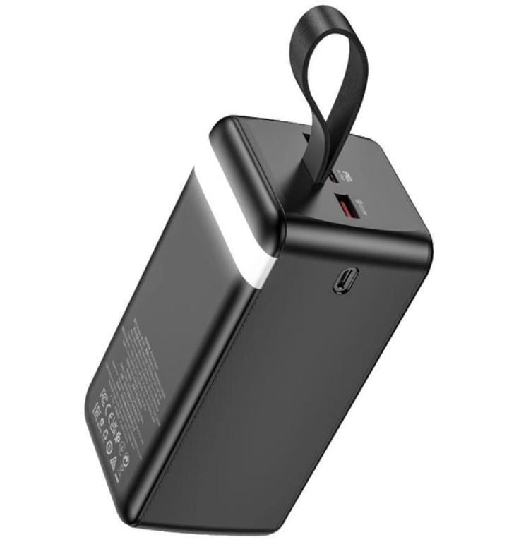 Повербанк Borofone BJ14D 50000 mAh 2xUSB Type-C Черный