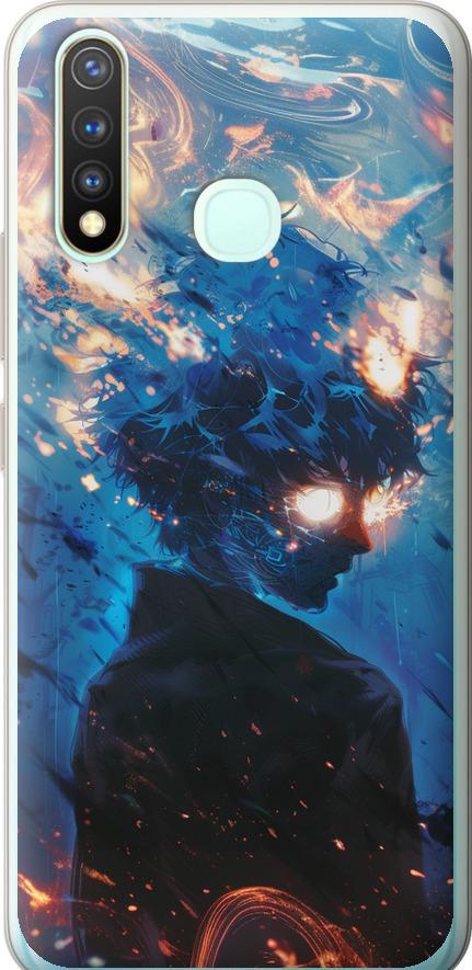 Чехол на Vivo Y19 Сатору Годжо (6129t-630-42517)