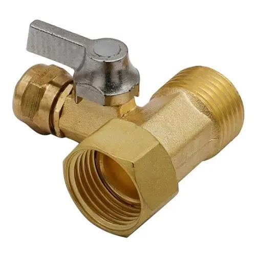 Тройник латунный с краном американка 1/2"x1/2"x1/4" для фильтра обратного осмоса (27457272) - фото 3 Тройник латунный с краном американка 1/2"x1/2"x1/4" для фильтра обратного осмоса (27457272) - фото 3