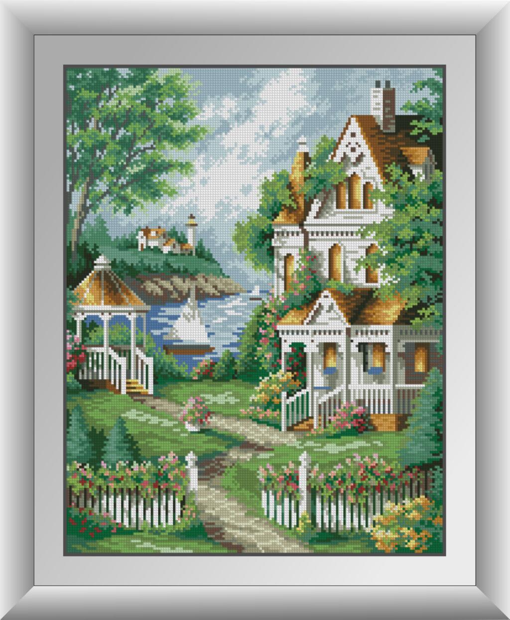 Алмазная мозаика Dream Art Уютный домик 38x49 см (DA.30507)