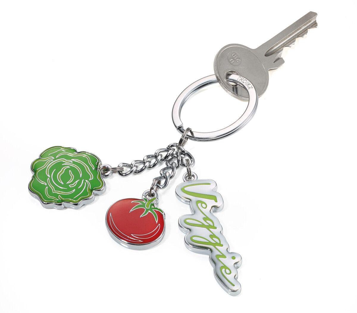 Брелок Troika VEGGIE металл эмаль