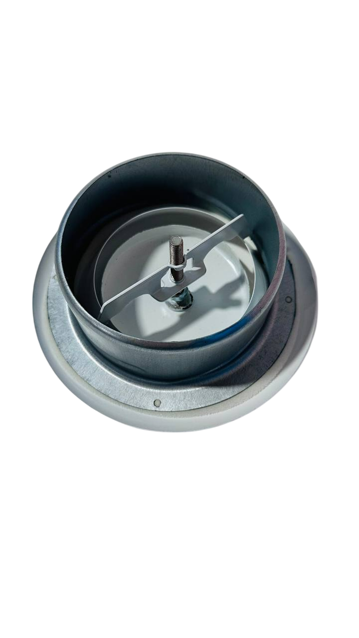 Анемостат витяжний металевий з хомутом (EV100) - фото 5 Анемостат витяжний металевий з хомутом (EV100) - фото 5