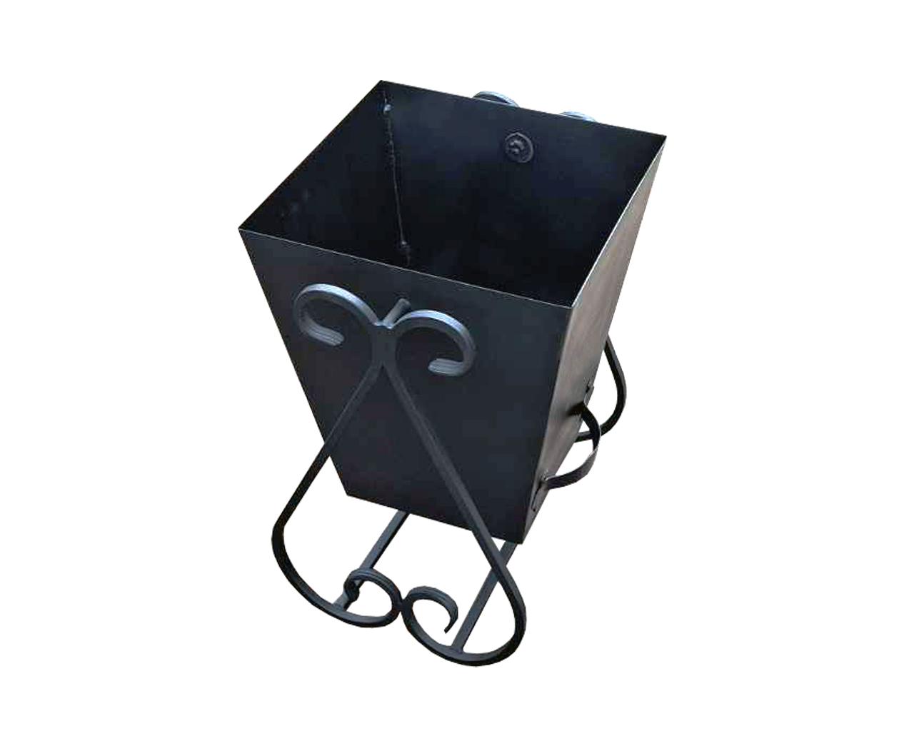 Урна парковая откидная Kram-kovka Завиток 30 л - фото 3 Урна парковая откидная Kram-kovka Завиток 30 л - фото 3