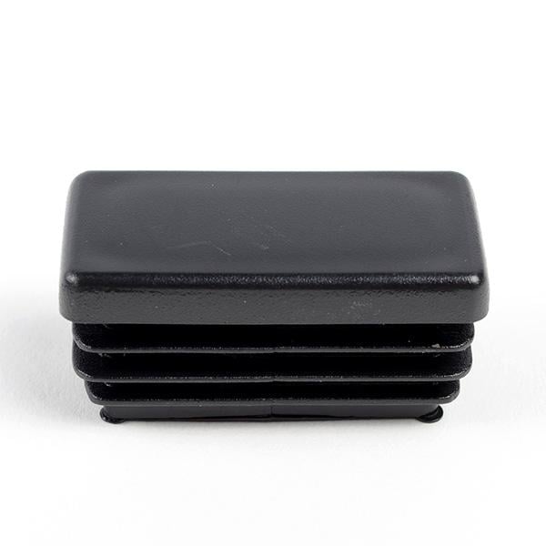 Заглушка прямоугольная внутренняя 40х25 мм 1 шт. Черный ( RGI-40X25-BLK-107)