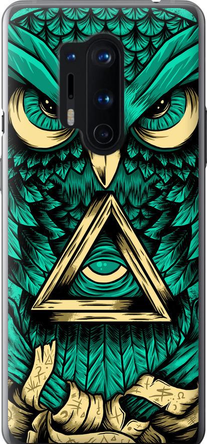 Чехол на OnePlus 8 Pro Сова Арт-тату (3971u-1896-42517) Чехол на OnePlus 8 Pro Сова Арт-тату (3971u-1896-42517)