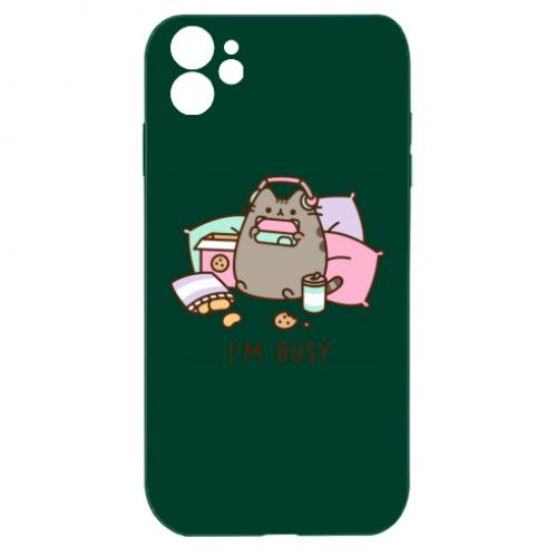 Чехол для iPhone 11 Pusheen I'm Busy