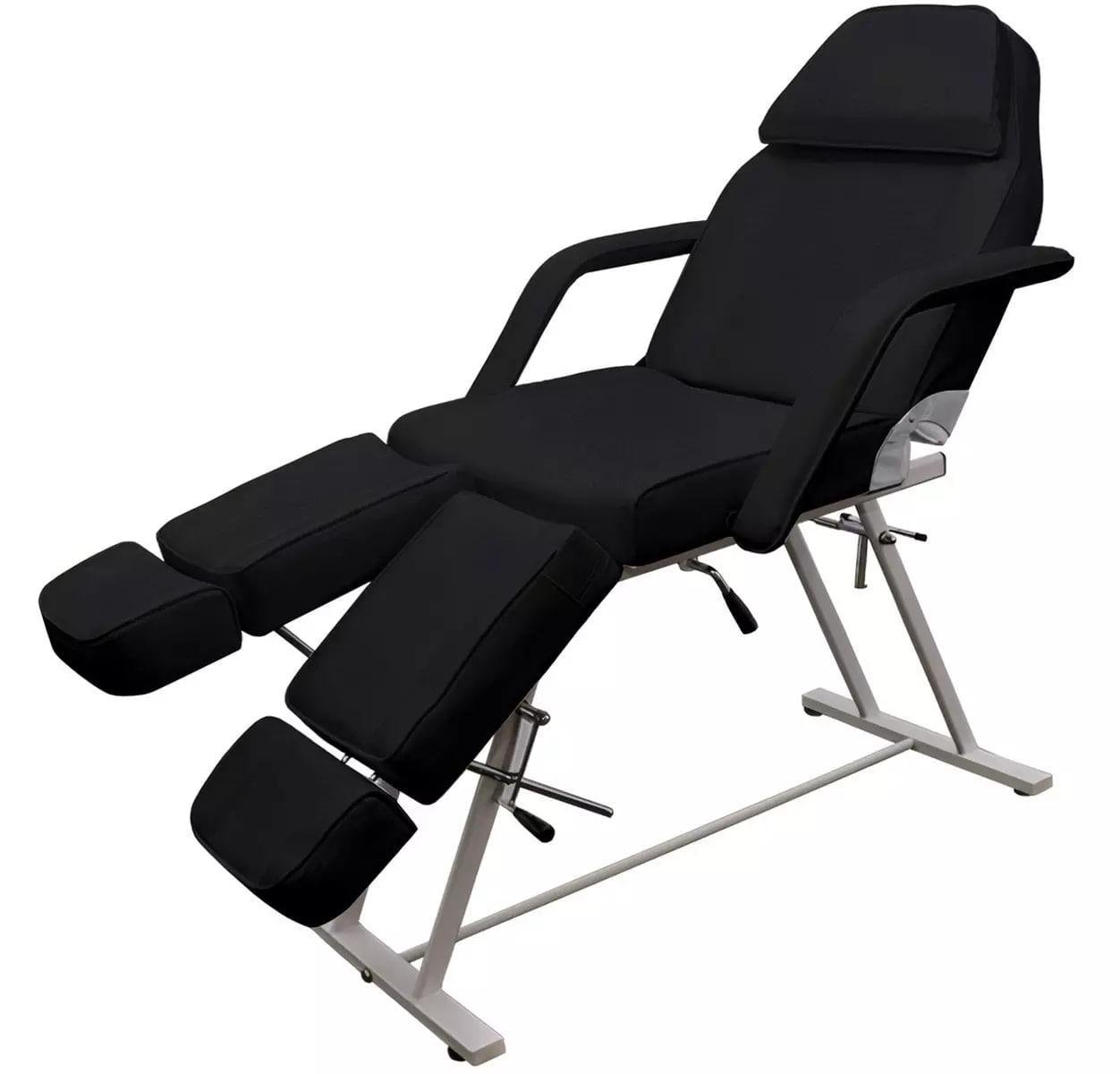 Кресло-кушетка педикюрное трансформер Черный