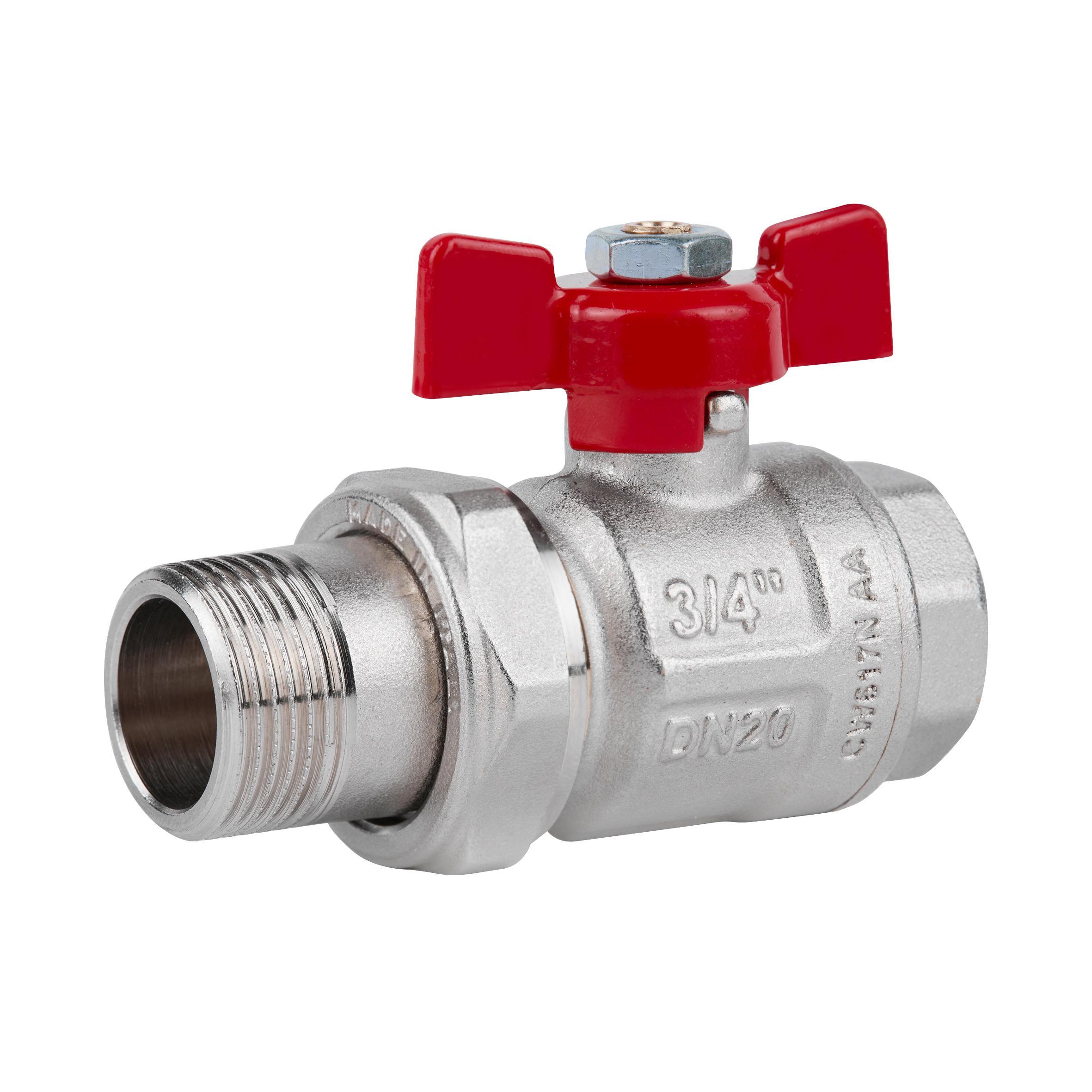 Кран кульовий Icma Американка 3/4" прямий №347 (15522)