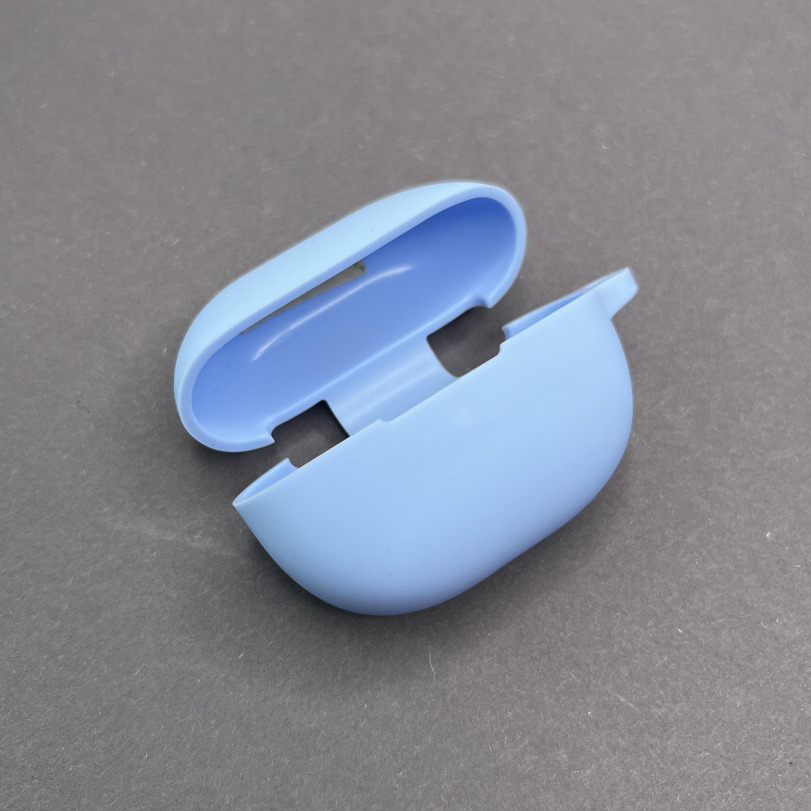 Чехол для наушников Xiaomi Redmi buds 3 lite с карабином толстый противоударный - фото 2